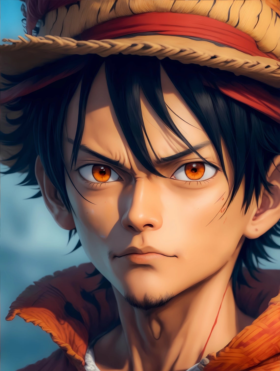 One Piece Art Luffy Art Zoro Art One Piece Fan Art Anime Etsy Canada