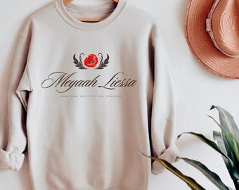 FBAA Sweatshirt, Jennifer Armentrout, Casteel, Poppy, Meyaah Liessa, Gift for Book Lover, From Blood and Ash crew neck sweatshirt