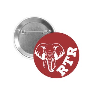 RTR Gameday Button | Gameday Button | Alabama Crimson Tide | Alabama Gameday Buttons |Roll Tide Roll