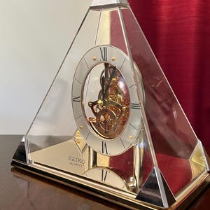 Seiko Pyramid Clock - Etsy