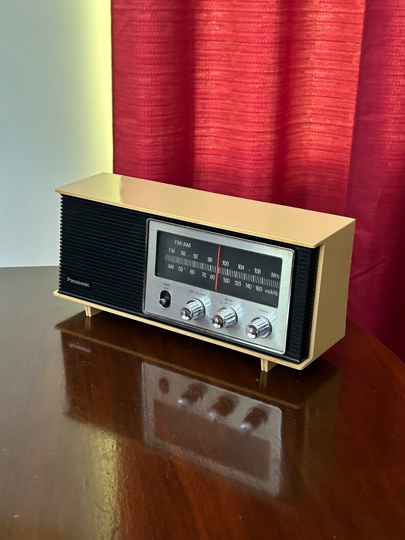 Vintagein Order Final Boxpanasonic Am-fm Table Radio. Super Cleanwith ...