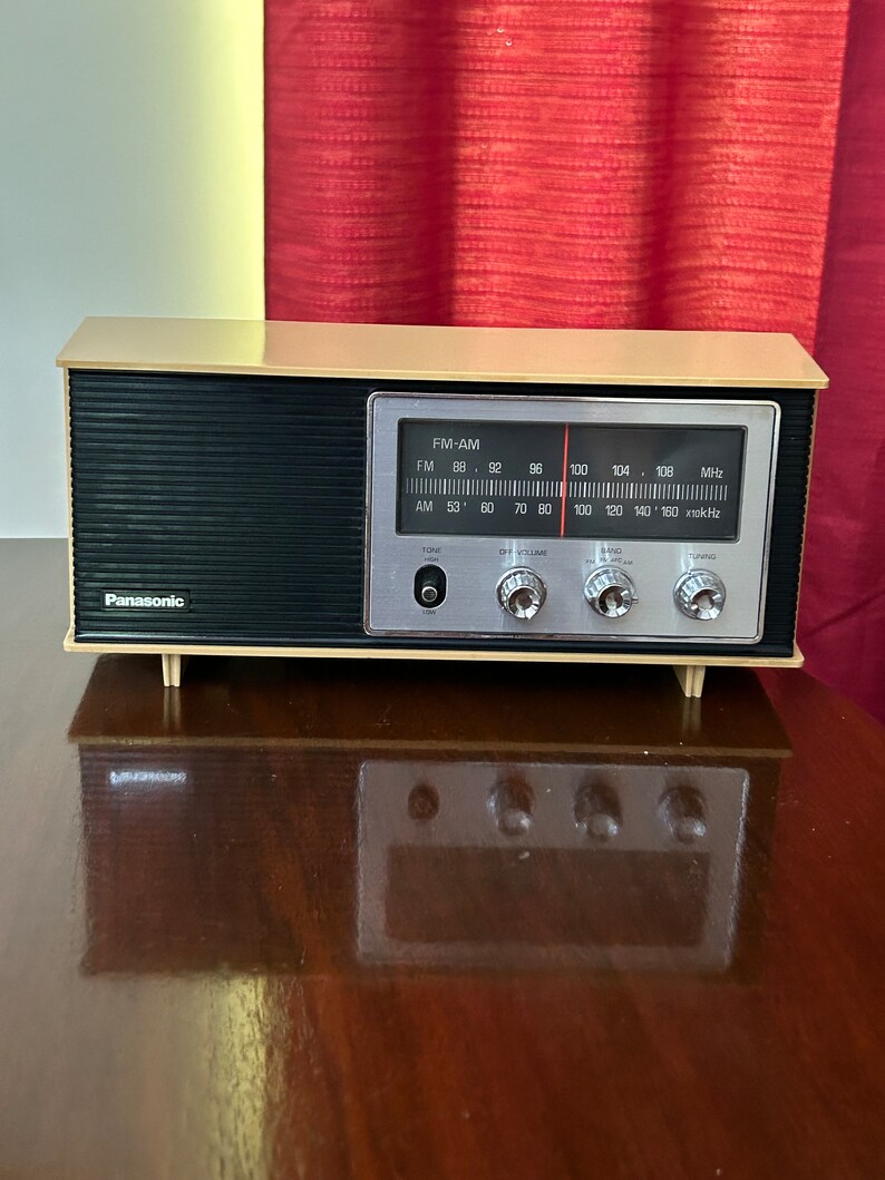 Vintagein Order Final Boxpanasonic Am-fm Table Radio. Super Cleanwith ...