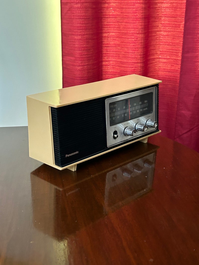 Vintagein Order Final Boxpanasonic Am-fm Table Radio. Super Cleanwith ...