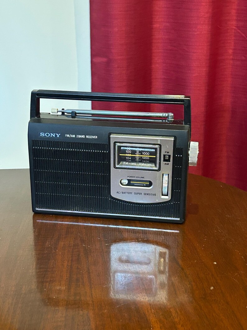 Vintage 70s Panasonic Ac Dc Portable Radio. Clean and Working - Etsy