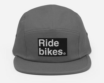 Ride Bikes 5 Panel Hat – Mountain Biking Camper Cap