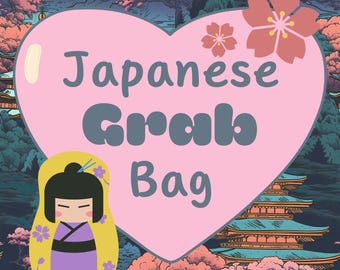 Japanese Art, and Popular Anime inspired SURPRISE stationery Grab Bag! A variety of BEAUTIFUL memo sheets and stickers, plus bonus freebies!