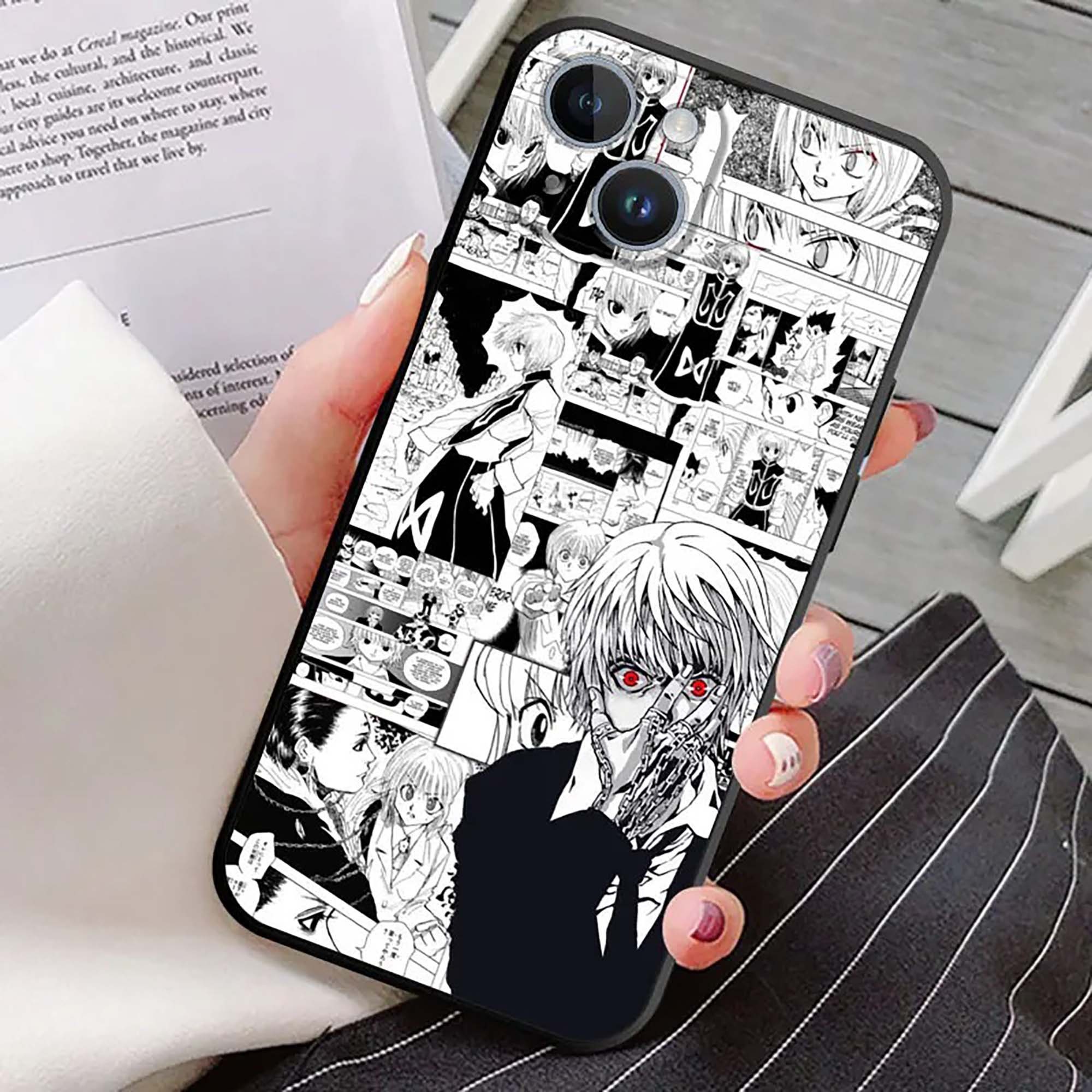 Anime Hisoka Hunter X Hunters Phone Case for IPhone 11 12 13 14 Pro Max XS X  XR SE2 7 8 Plus HXH Transparent Cover Couple Fundas - AliExpress