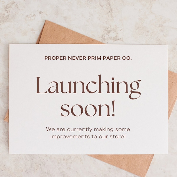 Proper Never Prim Co. is Launching Soon!