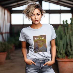 Graphic Tee, Vincent Van Gogh ARTSY AF Vibes