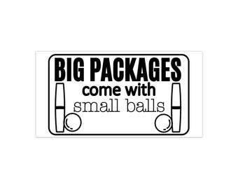 Candlepin "Big Packages" Bumper Stickers