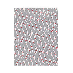 Candlepin Velveteen Plush Blanket