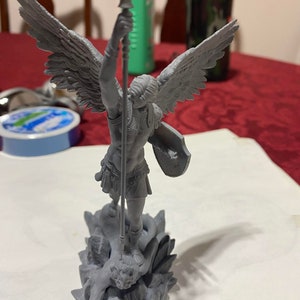 Archangel Michael (version 3) 3D printed unpainted unassembled 1:6 scale