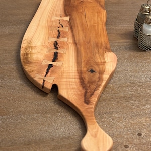 Charcuterie Board/Serving Board (Double-Sided) - Maple Wood with Epoxy Resin