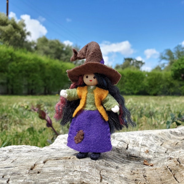 Woodland Witch Doll | Handmade Kitchen Witch | Witchy Gift