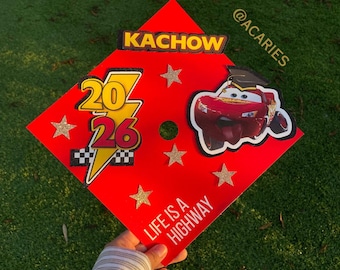 Mcqueen Graduation Cap