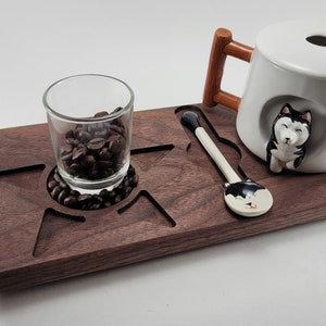 English Breakfast Porcelain Mugs Coffee Cup Espresso Trays