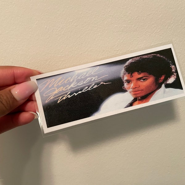 Michael Jackson Album Cover Bookmark