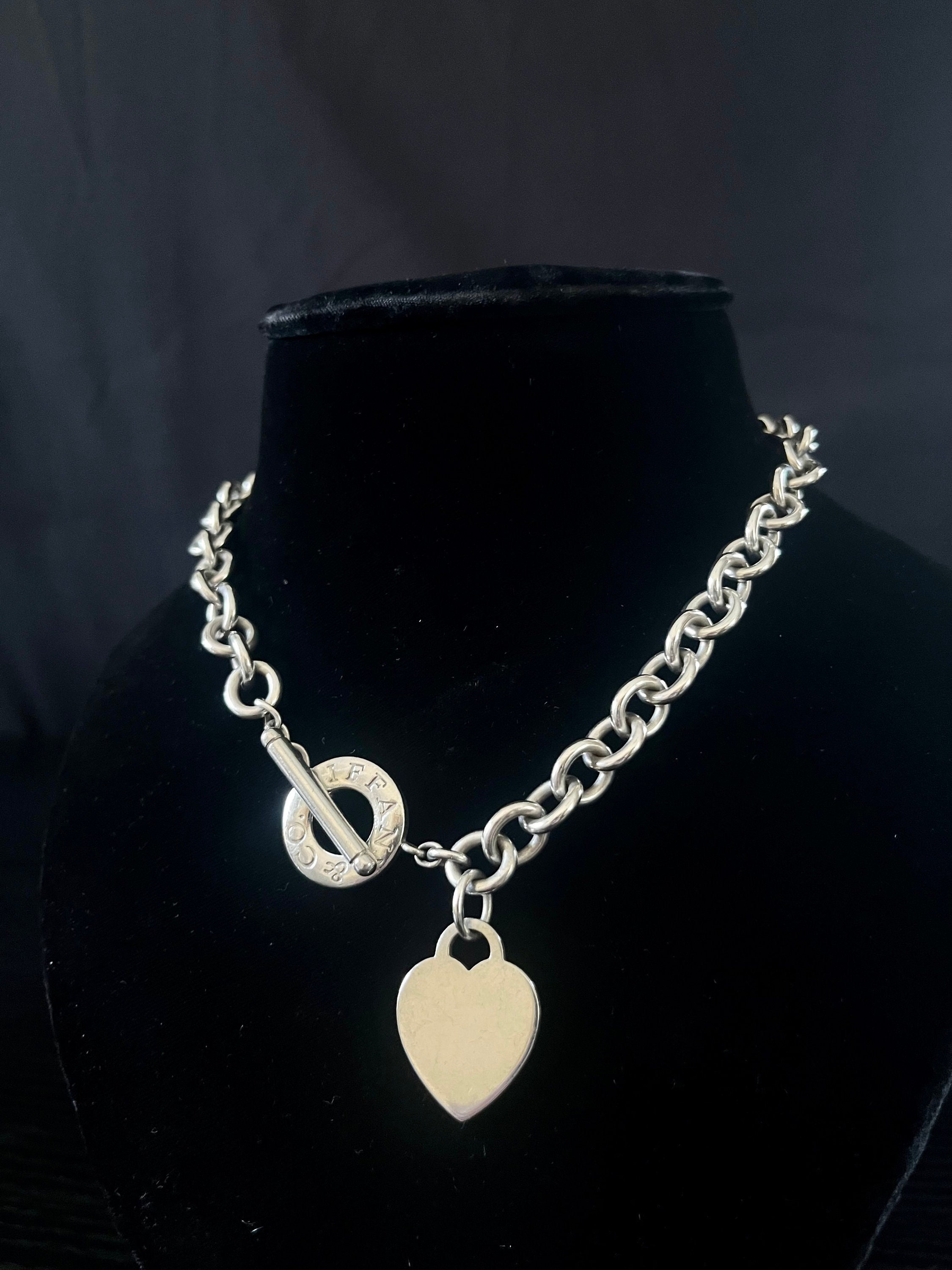 Tiffany & Co. // 925 Heart Toggle Necklace – VSP Consignment