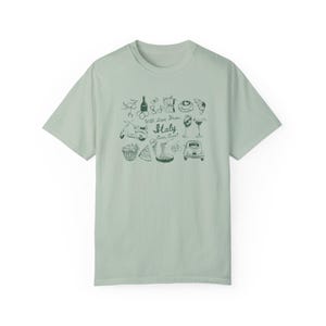 Ciao Italia Shirt Tomato Girl Summer Italy Shirt Old Money Aesthetic Amalfi Coast Shirt Italian Bachelorette Shirt Comfort Colors Plus Size Bay