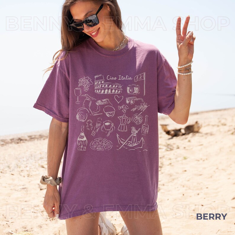 Ciao Italia Shirt Tomato Girl Coastal Granddaugther Old Money Aesthetic