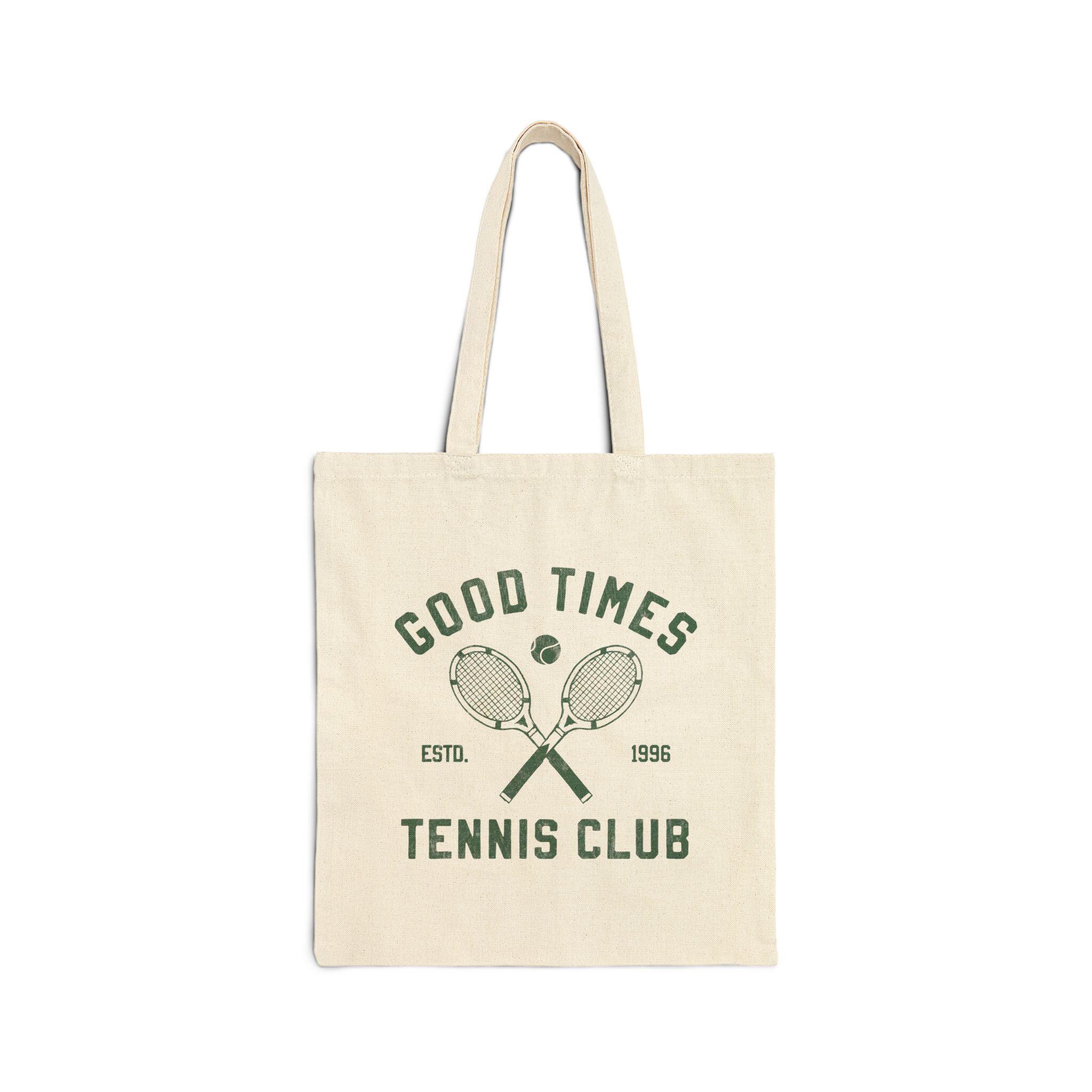 Apres Tennis Tote Bag Old Money Aesthetic Canvas Tote Bag