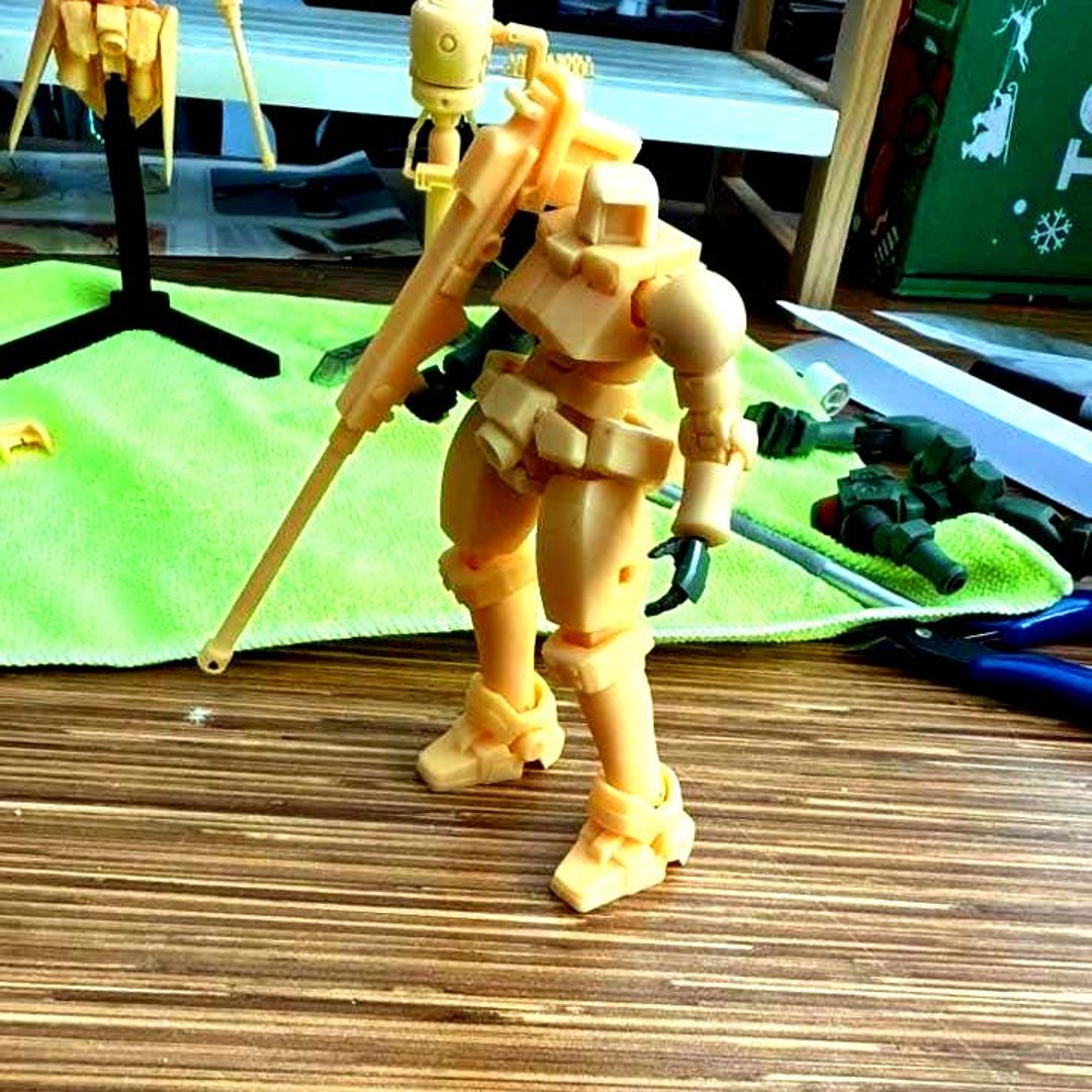 Leo Model Kit Digital STL Files Download - Gundam Wing - Etsy