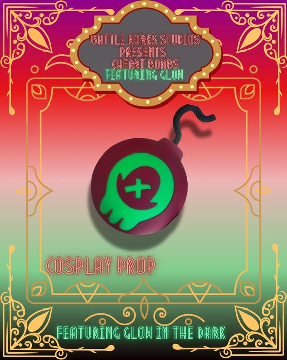 Cherri Bomb Cosplay Prop- Hazbin Hotel - Etsy