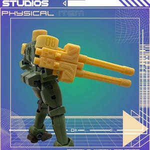 HG.Double Gattling Heavy Arms Custom 2 pack 144 scale -Gundam Wing