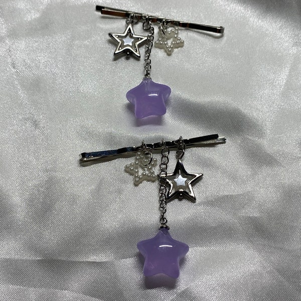 beaded bobby pins (set of 2)