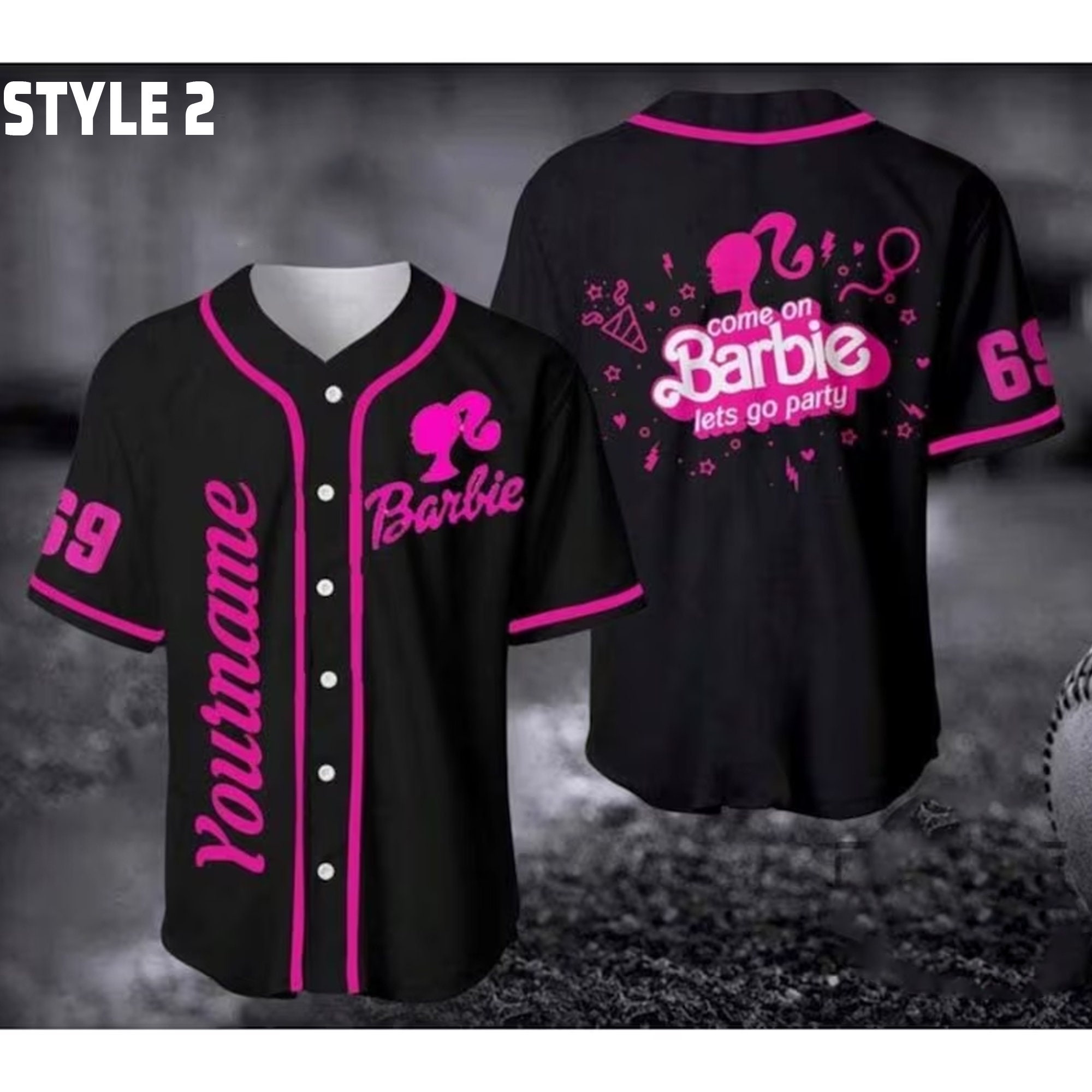 Barbie Jersey Shirt, Barbie Shirt, Come On Barbie Let's Go Party