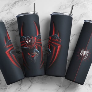 Spider Man 20oz Skinny Tumbler Wrap, Spider Man Sublimation for Skinny Tumbler, Superhero Sublimation, PNG, Digital Download