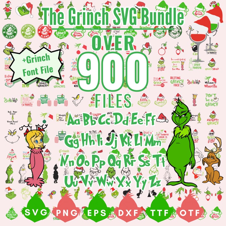 Mega SVG Bundle, SVG Files for Cricut, Silhouette Cut Files, Font Bundle, Clipart, SVG for Shirts, T Shirt Designs image 4