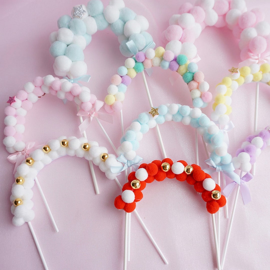 Cake Topper // Balloon Arch Cake Topper // Baby Birthday // Etsy