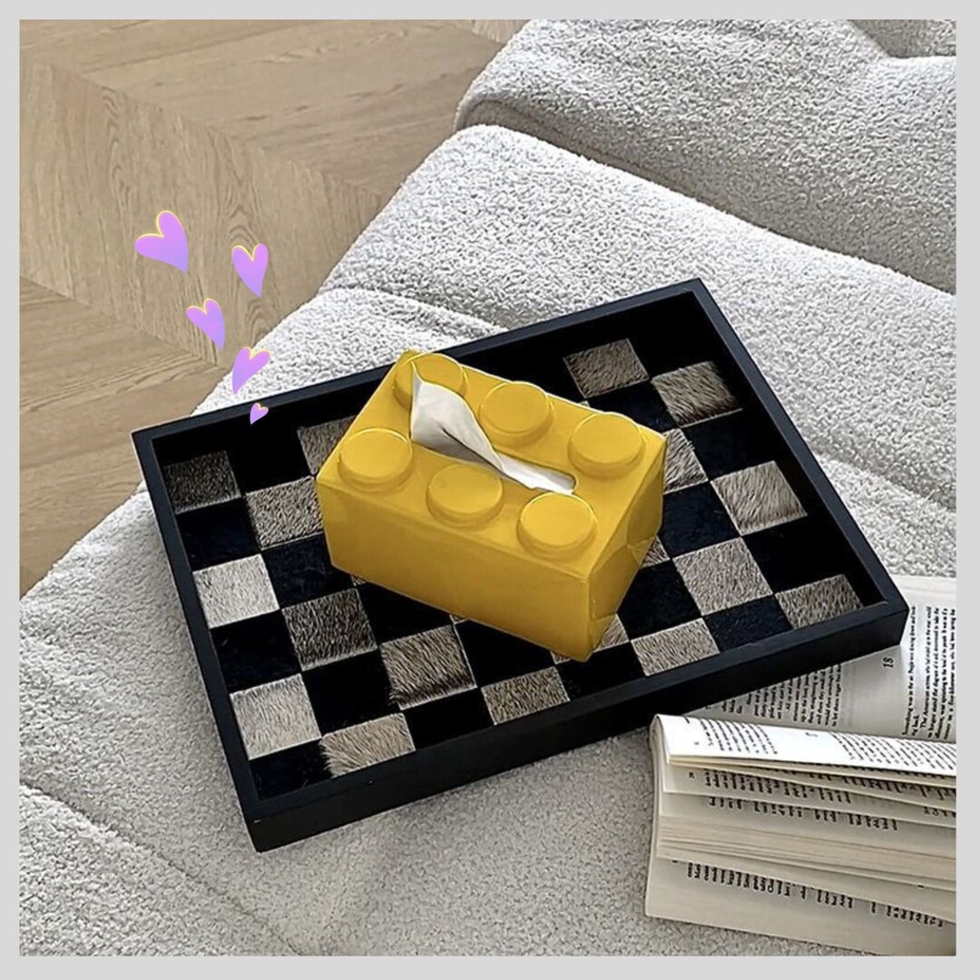 Giant Brick Tissue Box Lidtoilet Paper Covercreative Tissue Etsy