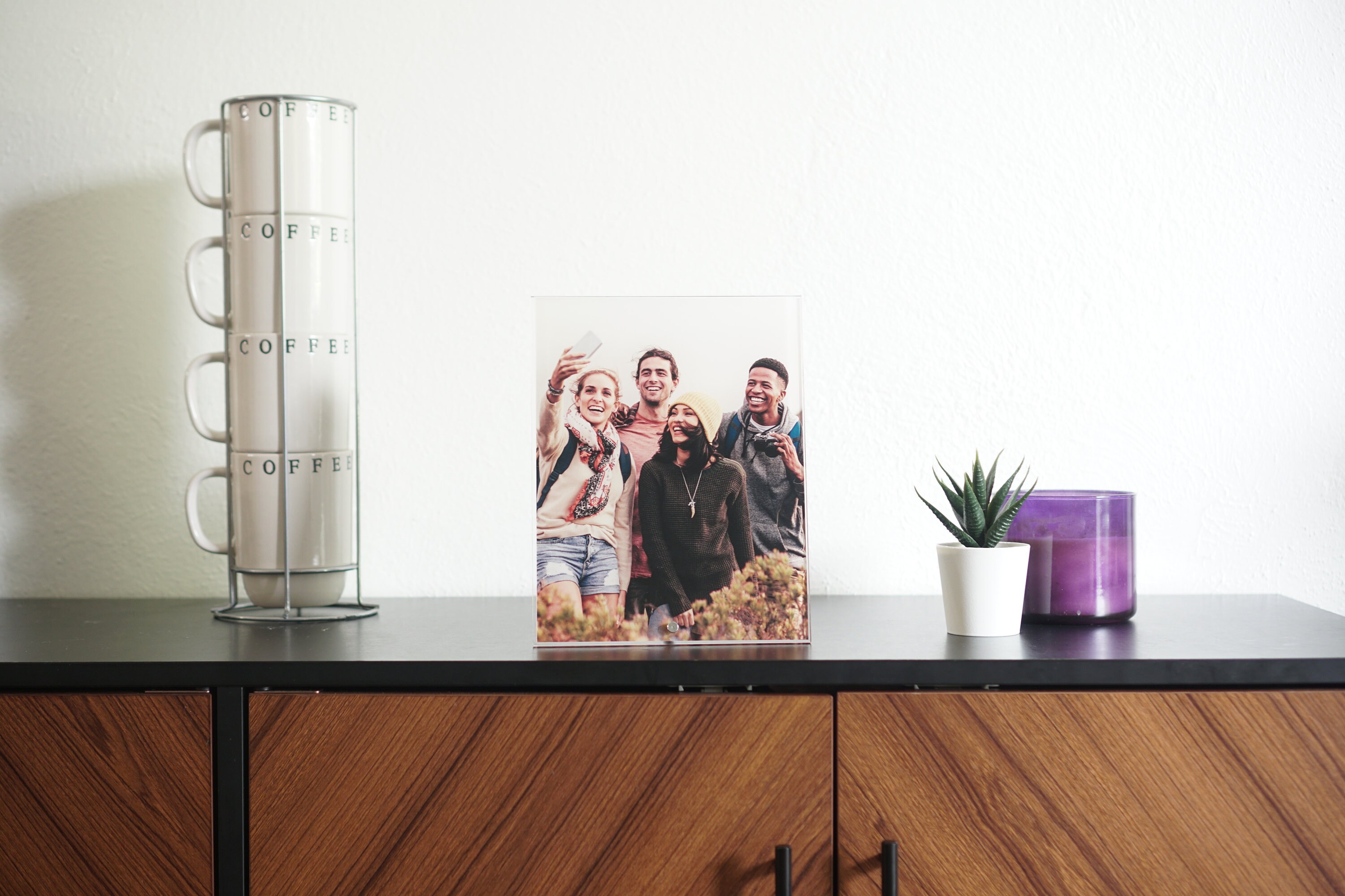 Uv Photo Frame Minimalist Acrylic Photo Frame | Personalized UV Print - Etsy