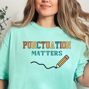 English Teacher Comfort Colors T-Shirt, Literature Teacher TShirt, Writer Shirt, Back to School Tee, Elementary School, New Teacher Gifts