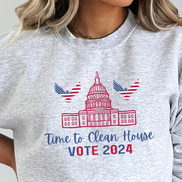 Funny Voter Sweatshirt, 2024 Election Sweater, Senate House of Rep, Term Limits Shirt, Humorous Top, Voting Matters, Gift for Voter Dad