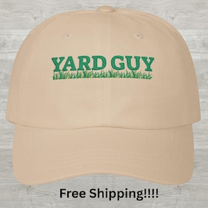 Funny Lawn Care Hat for Landscapers, Dad Baseball Cap, Yard Work Hat, Lawn Service Mowing Cap, Gardening Hat, Lawn Care Humor, Gift for Dad