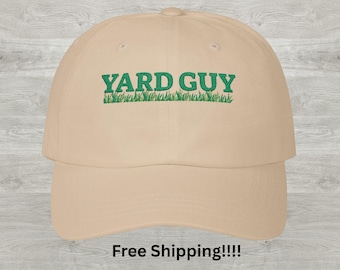 Funny Lawn Care Hat for Landscapers, Dad Baseball Cap, Yard Work Hat, Lawn Service Mowing Cap, Gardening Hat, Lawn Care Humor, Gift for Dad