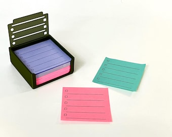 Post-It Note Holder - Desk Organizer for Sticky Notes