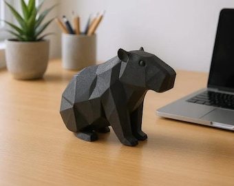 Capybara Statue – Modern Desk & Home Decor