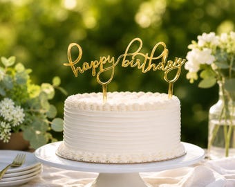 Birthday Cake Topper