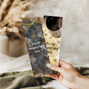 In My Romantasy Era Bookmark Set | Laminated Bookmarks | Bookmark Set | Gift For Book Lover | Romantasy Bookmarks