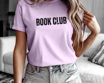 Book Club Tee: Unisex Cotton Shirt for Bookworms