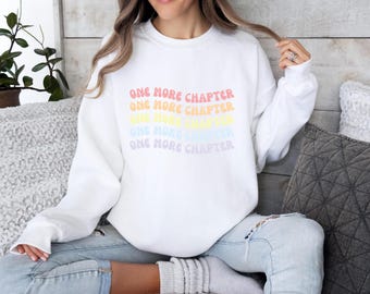 One More Chapter Book-sweater - Uniseks Heavy Blend™-sweater met ronde hals