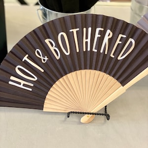 Folding Hand Fan - Hot & Bothered
