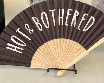 Folding Hand Fan - Hot & Bothered