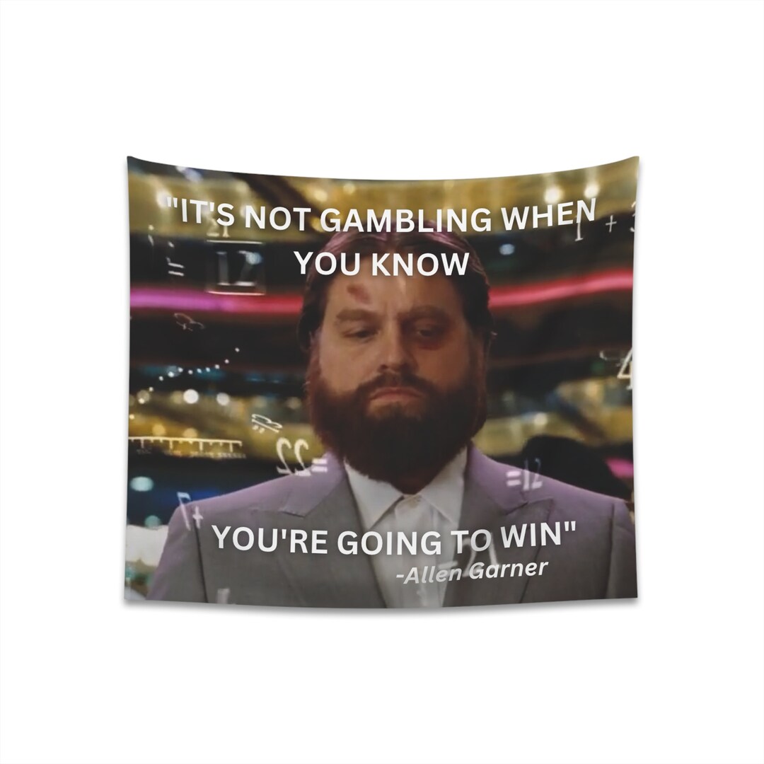 Hangover Gambling Flag Etsy