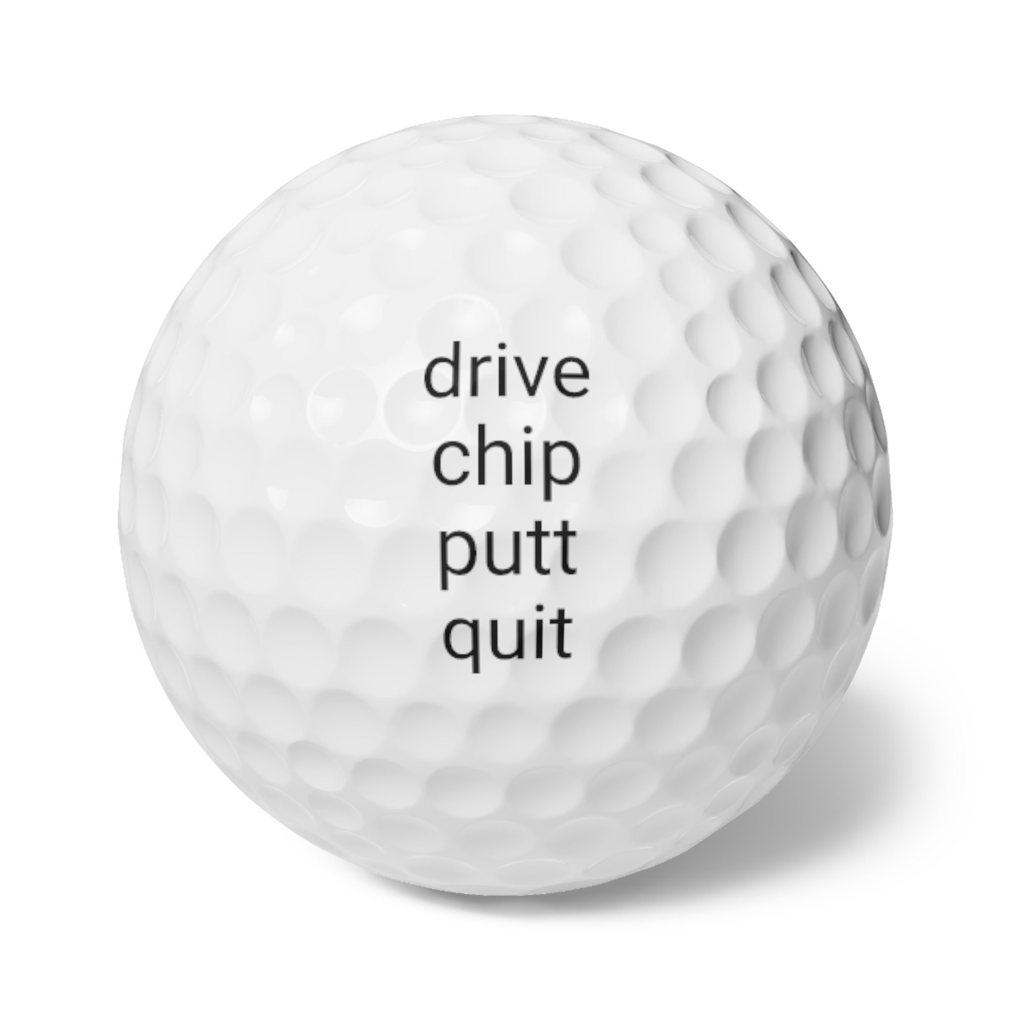 Drive Chip Putt, Golf Balls, 6pcs Etsy