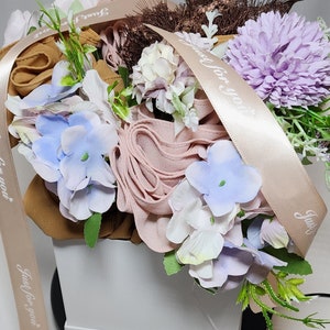 Chiffon Hijab Flower Bouquet image 7